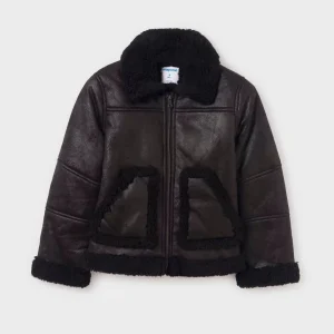 chamarra color negro, doble vista, mayoral