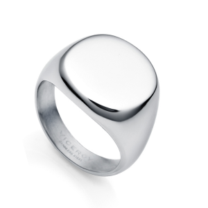 Anillo sello liso redondo