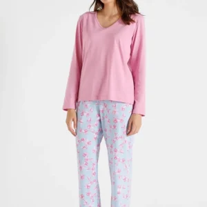 Pijama largo 100% algodón «Lady Belty (Ref. 0106J-04)
