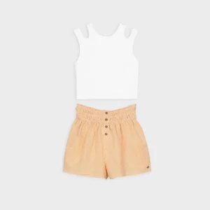 set camiseta con short botones