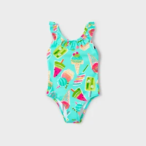 traje de baño estampado paletas y helados