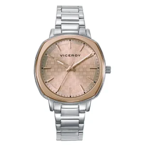 Reloj caja acero rosa – Viceroy