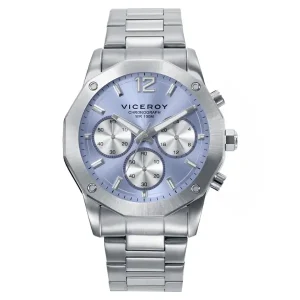 Reloj cronógrafo esfera azul claro – Viceroy