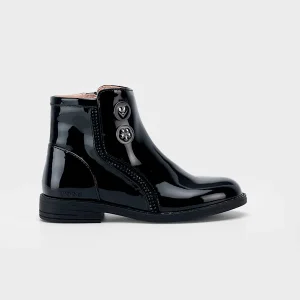 Botin Charol negro