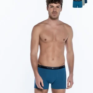 Boxer algodón lycra «Punto Blanco» (Ref. 53438-40)