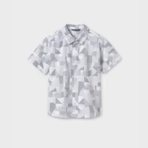 Camisa eucalipto, manga corta