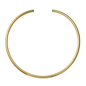 Gargantilla choker dorado