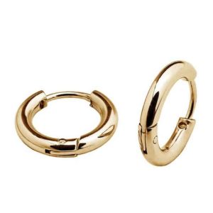 Pendientes aro dorado 15 mm.