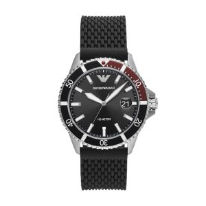 Reloj con correa silicona – Armani