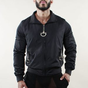 BOMBER CON LETRAS CRISTAL