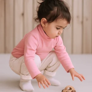 Cafarena Bebé - 100% Algodón Orgánico (Rosa)