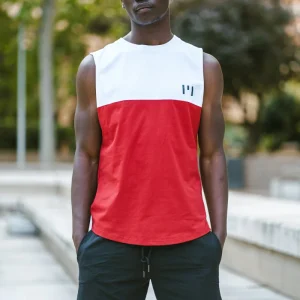 LYOM™ Bicolor Sport Tank - Red