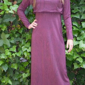 VESTIDO BETA BURDEOS