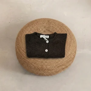 Chaqueta lana chocolate