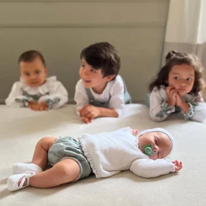 Cubrepañal azul plomo