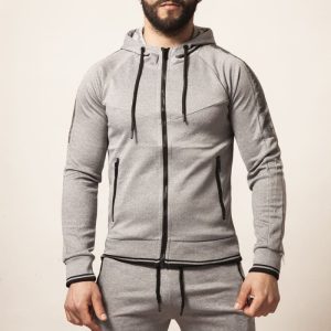 SUDADERA GRIS