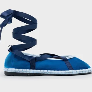 MERCEDITAS VELVET CINTA BLUE