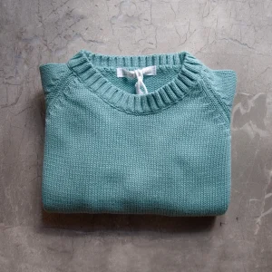 Jersey algodón turquesa