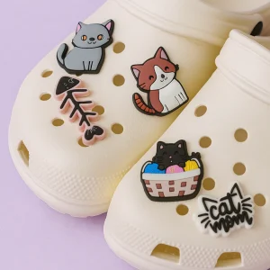 Accesorios para Crocs Cat Club Pack (5 pines)