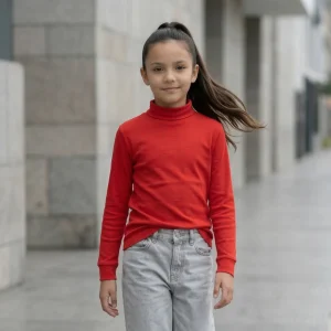 Cafarena Niña Niño - 100% Algodón (Rojo)