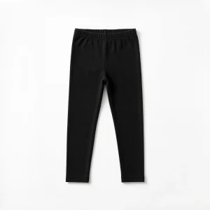 Legging Niña Basic Negro - Algodón