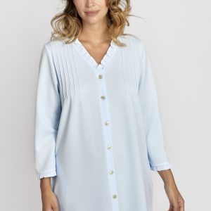 Bata CANDELA piqué_celeste