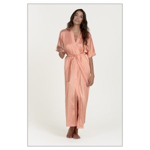 Bata kimono DEHESA piel de ángel