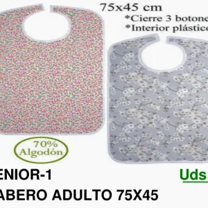 Baberos de adulto para caballero y señora (Ref. D-82)