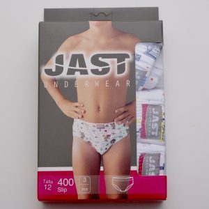 Pack 3 Slip Niño Algodón Mod.400 Jast