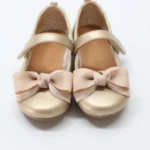 Zapato Moño Doble Listón Falla, cierre velcro