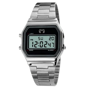 Reloj Digital Vintage ~ Plata