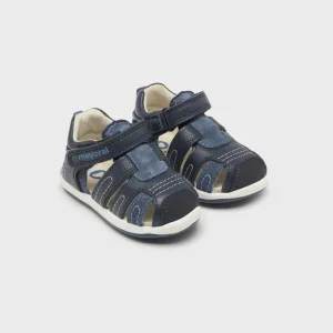 huarache color azul para niño