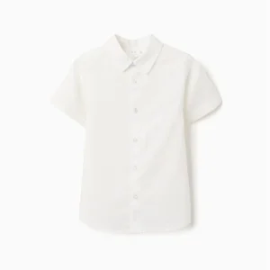 Camisa blanca de lino
